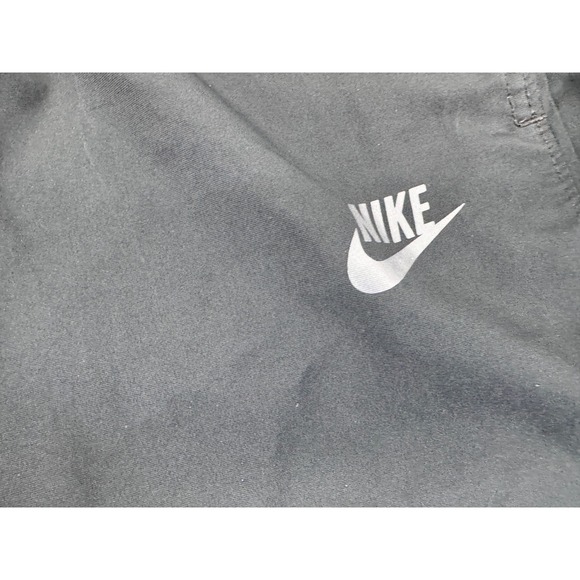 Nike Sportswear Men's Black Nylon Track Pants Joggers XXL Zip Ankle - Picture 4 of 16